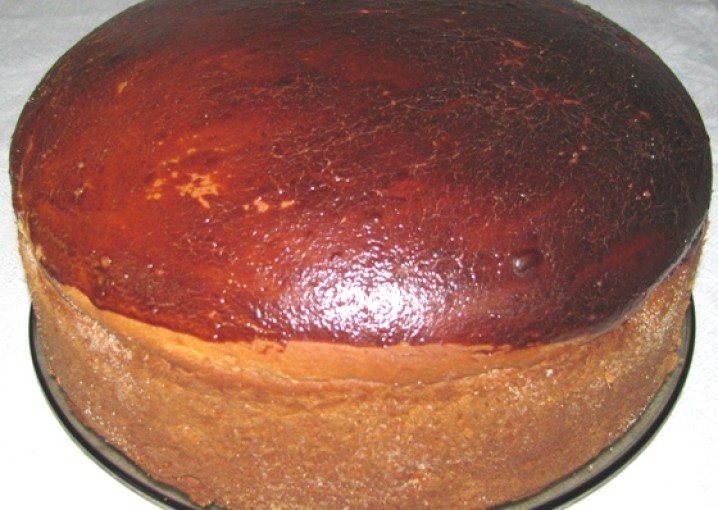 Рецепт - пирог песочный с изюмом