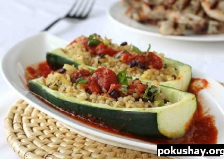 Рецепт - рис с овощами и сыром «Фета»