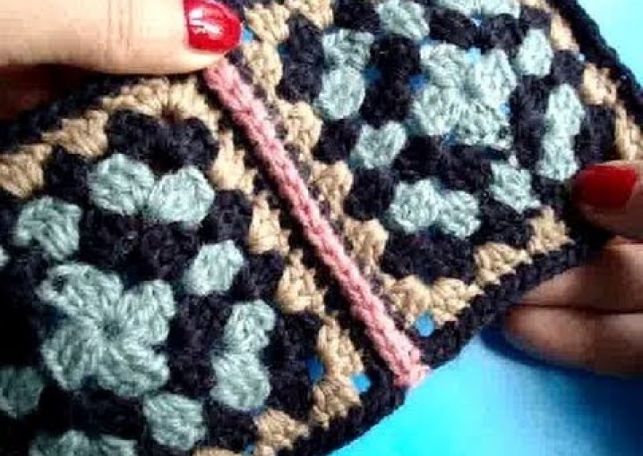 Вязание крючком Урок 232 Соединение мотивов 3 Crochet motif