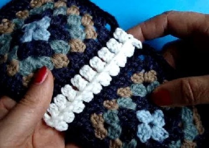 Вязание крючком Урок 237 Соединение мотивов Crochet joining