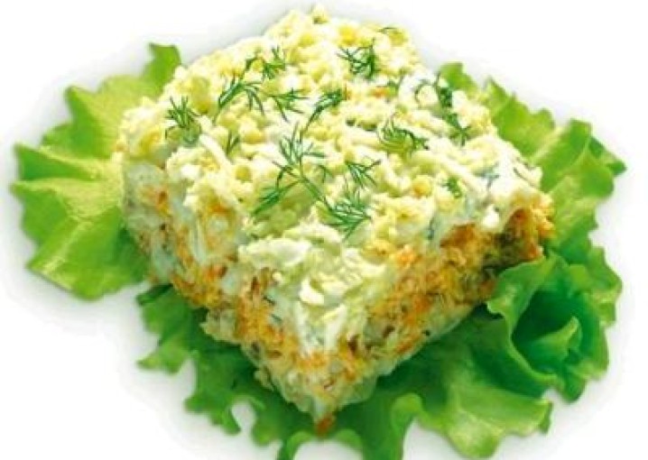 Мимоза с маслом и сыром. Классический рецепт салата. Два продукта, которые многие не добавляют.