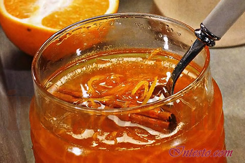 Рецепт - джем из апельсиновой цедры