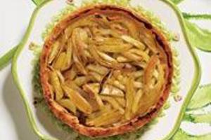 Рецепт - тарталетки с яблоками и медом