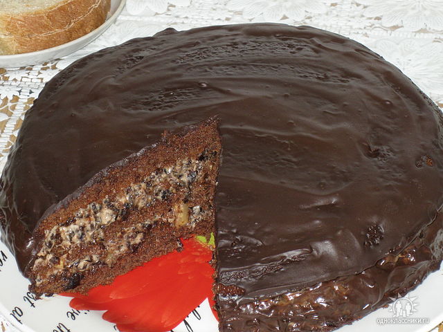 Торт Чернослив