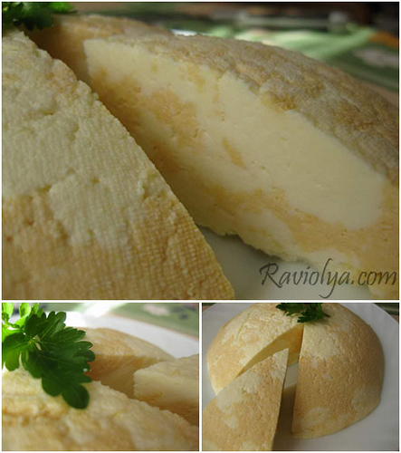 Мраморный домашний сыр