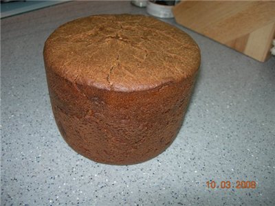 Рецепт - ржано-пшеничный хлеб с овсяными хлопьями и отрубями на кефирной закваске (в ХП)