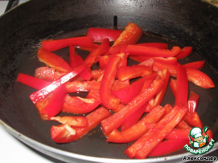Рецепт - маринованные шампиньоны с красным болгарским перцем