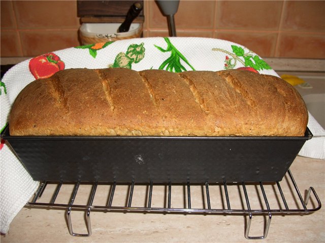 Рецепт - хлеб пшенично-ржаной из диспергированного зерна и крупы