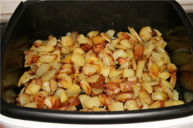 Рецепт - картофель, жаренный в Мастер-плове