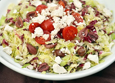 Рецепт - салат итальянский из овощей