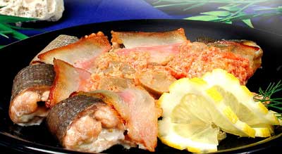 Рецепт - Блюда из рыбы и морепродуктов : Жаркое из лосося