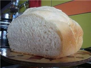 Рецепт - белый хлеб на основе а Французской булки (хлебопечка)