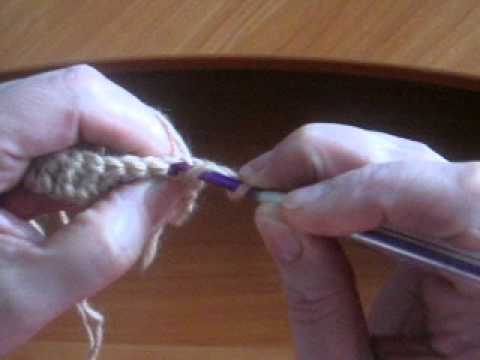 Вязание крючком для начинающих.Урок №4
