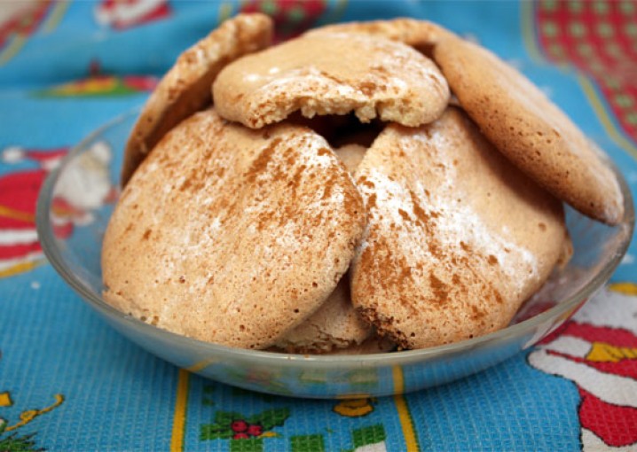 Рецепт - миндальное печенье с рисовой мукой