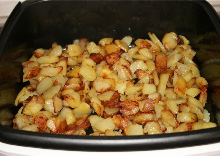 Рецепт - картофель, жаренный в "Мастер-плове"