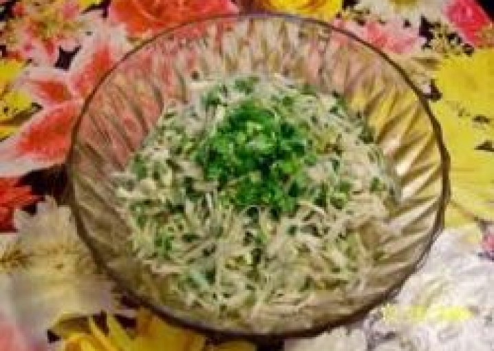 Рецепт - салат из щавеля с красным перцем