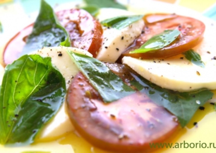 Салат селедочный с оливковым маслом