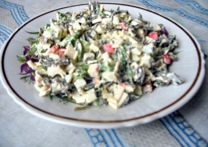 Салат с морской капустой (2)