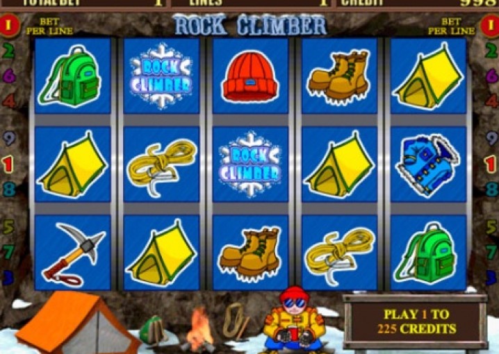 Покоряй вершины в казино Вулкан 24 на игровом автомате Rock Climber