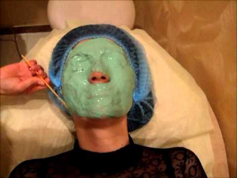 Альгинатная маска для лица с лифтингом. Центр Люмен.