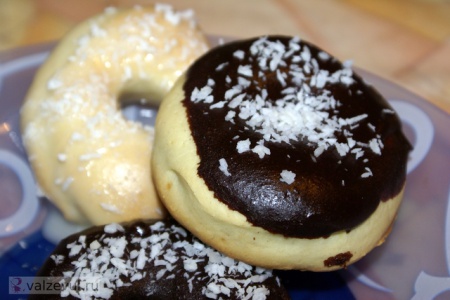 Американский рецепт пончиков с глазурью как в «Dunkin Donuts»