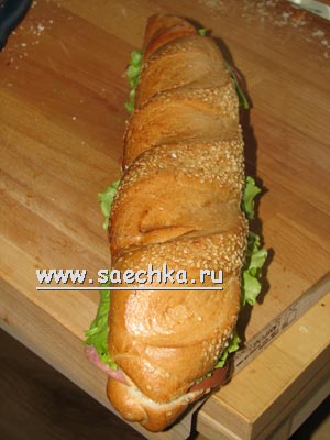 Рулет-бутерброд
