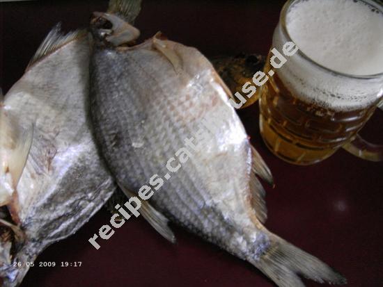 Сушеная рыба - рецепт