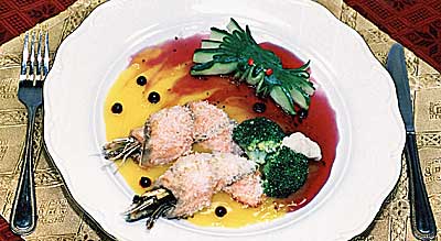 Рецепт - Блюда из рыбы и морепродуктов : Лукоморье