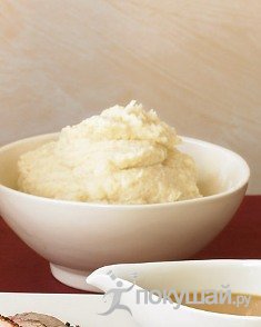 Рецепт - картофельное пюре с жареным луком