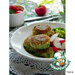 Рецепт - шарики из брокколи и картофеля (постные)