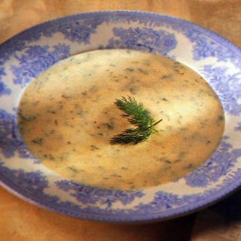Картофельно-луковый крем-суп