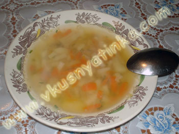 Суп гороховый с картофелем