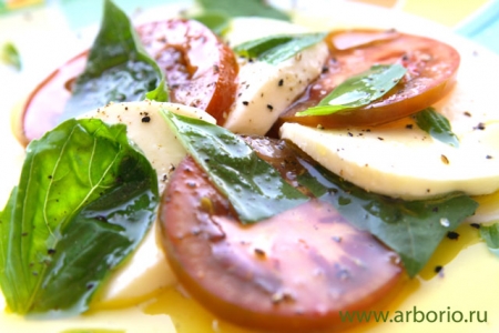 Салат селедочный с оливковым маслом