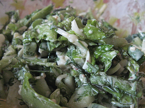 Салат из петрушки
