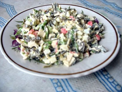 Салат с морской капустой (2)